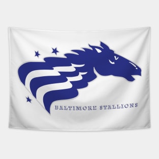 Classic Baltimore Stallions Football Tapestry