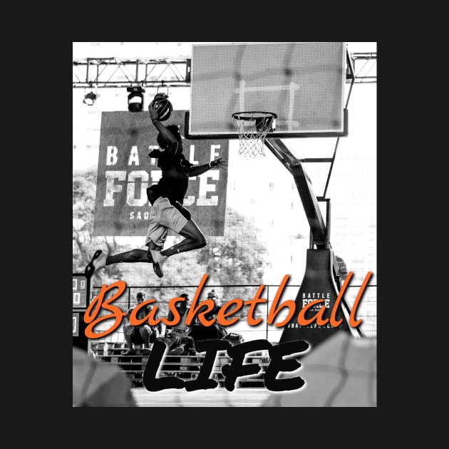 basketball life - basketball gift by Hercules t shirt shop