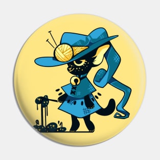 Cat Witch 2 Pin