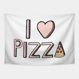 I Love Pizza Tapestry