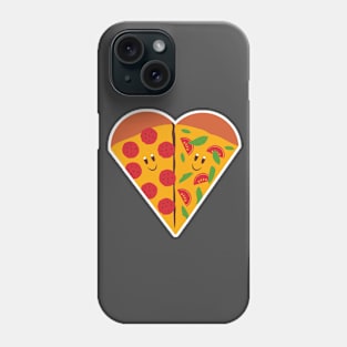 Pizza heart Phone Case