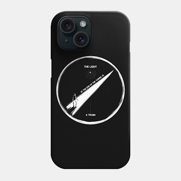 the light at the end of the tunnel is Phone Case by Thelmo