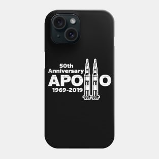 Apollo 11 50th Anniversary NASA Saturn V Rocket Phone Case