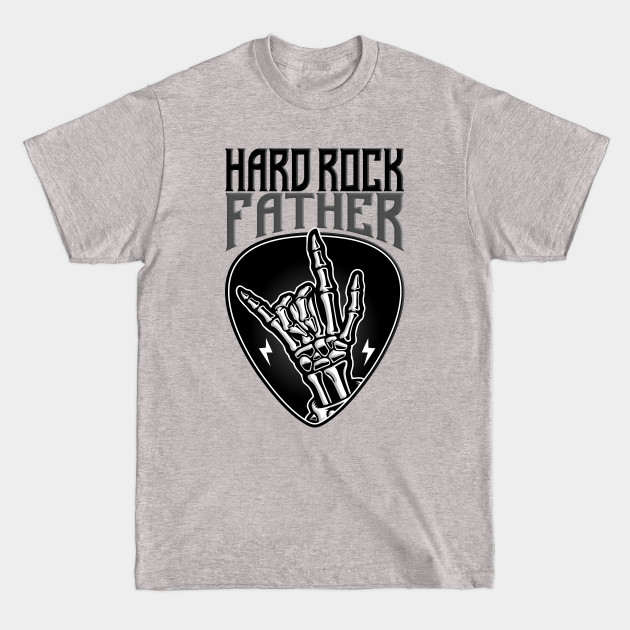 Discover Hard Rock Father Rock On Hand Sign - Rock - T-Shirt