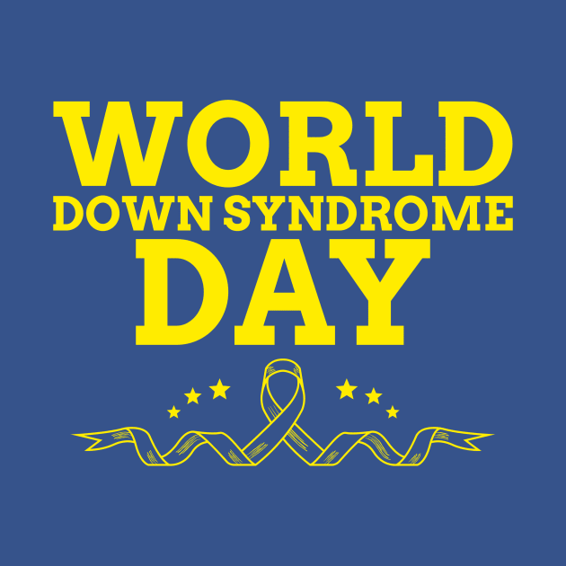 World Down Syndrome Day Ribbon by TeeTrendz