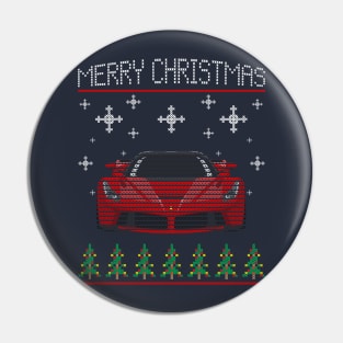 Ferrari Christmas Pin