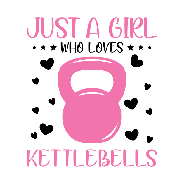 Just A Girl Who Loves Kettlebells Fitness Gym Workout by Alex21