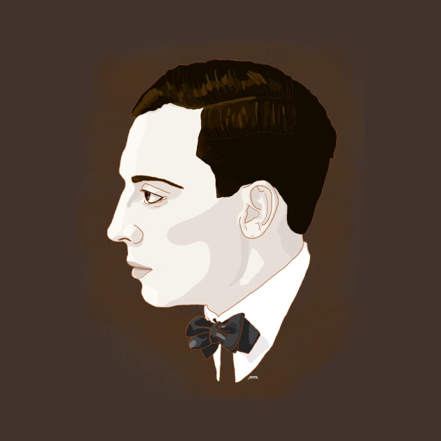 Bust of Keaton by damfino