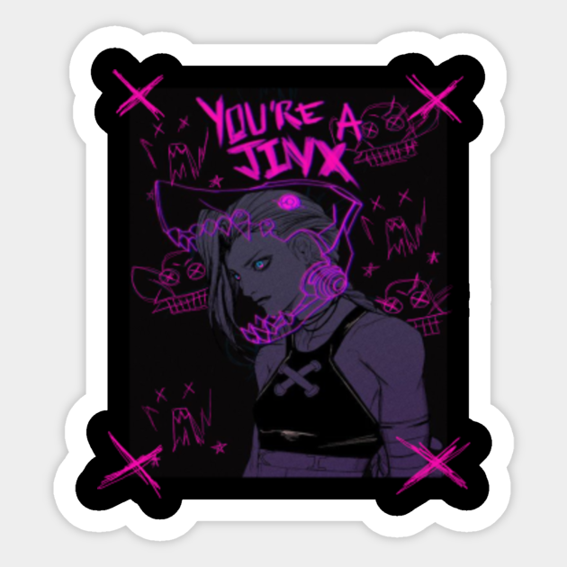 Jinx - Arcane - Sticker