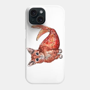 Ginger Purr-maid Phone Case