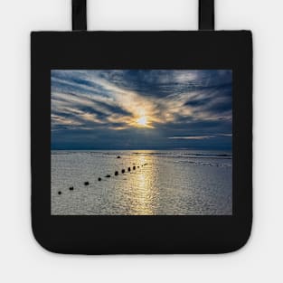 Barncaster Beach Sunset, Norfolk Tote