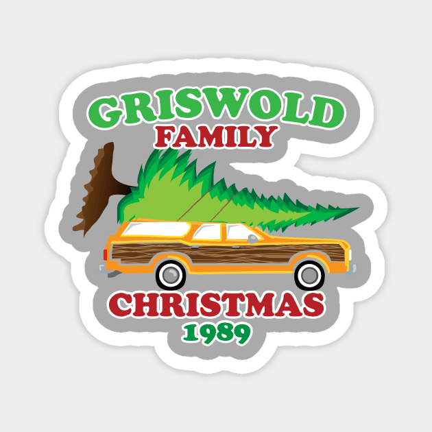 Griswold Family Christmas Magnet by Christ_Mas0