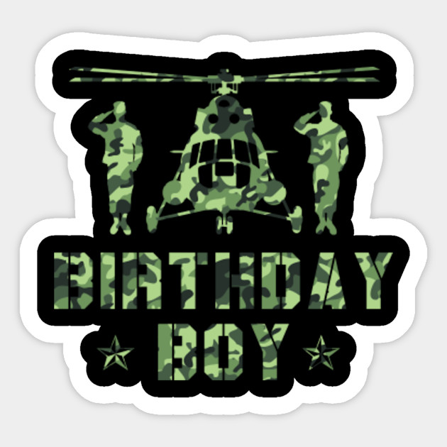 Birthday Army Party Army Decorations Boys Birthday Party Tee
