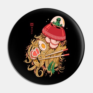 Alien Ramen Invasion Pin