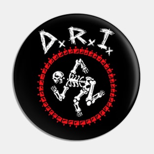 Dirty Rotten Imbeciles Band Pin