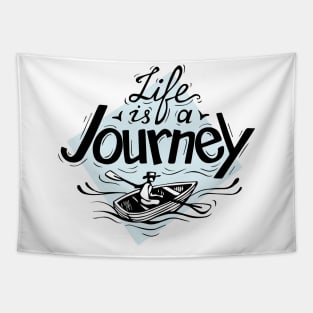 Life is Journey Tapestry