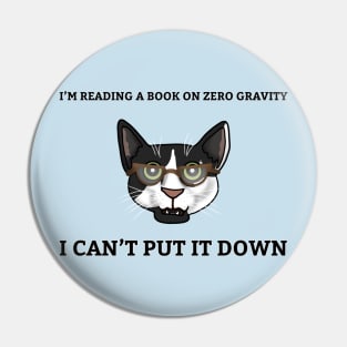 Science Cat - Zero Gravity Pin