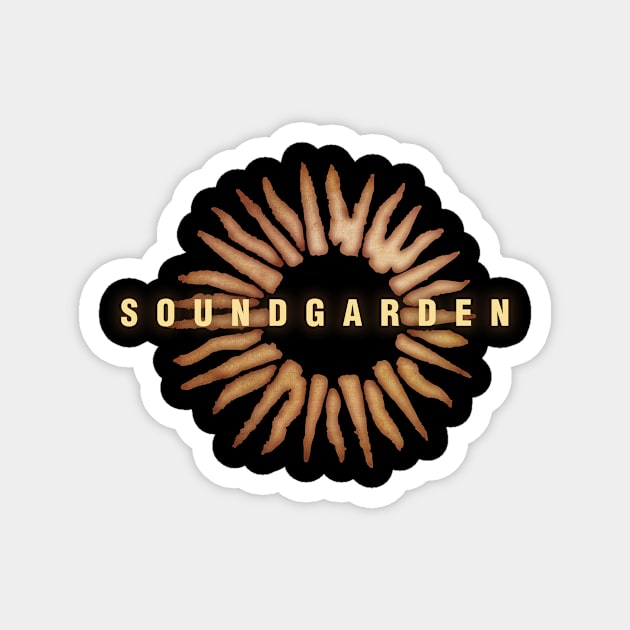 Soundgarden - Black Hole Sun Magnet by Mozz