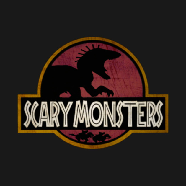 Discover Diego Brando Scary Monsters Jurassic Logo (Vintage Red Variant) - Jojo's Bizarre Adventure: Steel Ball Run - Steel Ball Run - T-Shirt