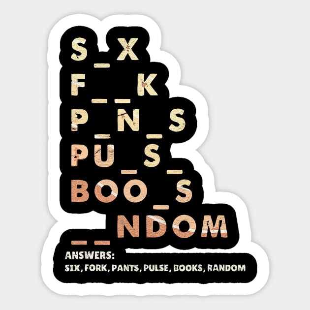 Offensive Adult Humor Stickers for Sale