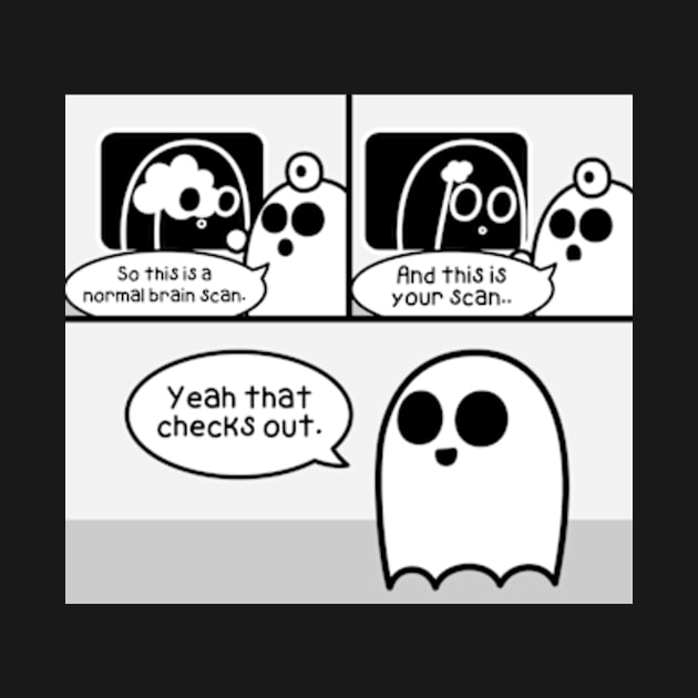 Brain Damage Ghost Comic by JadedOddity