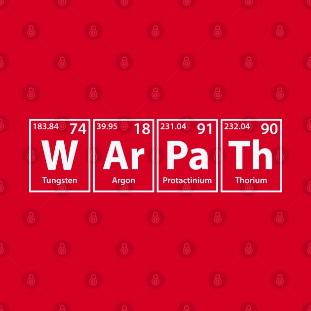 Warpath (W-Ar-Pa-Th) Periodic Elements Spelling by cerebrands