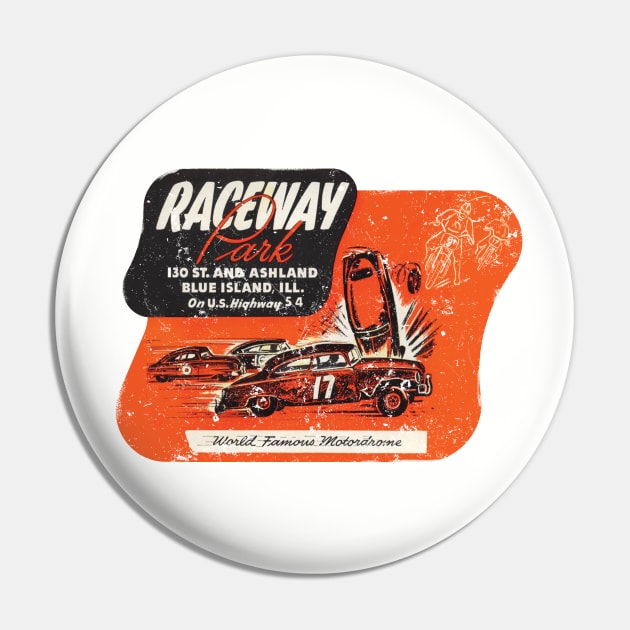 Raceway Park Pin by retrorockit
