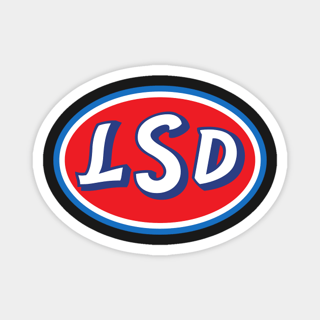 LSD sign Magnet by obmik