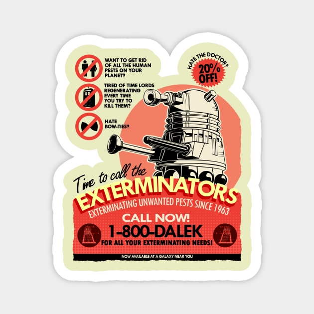 The Exterminators Magnet by TomTrager