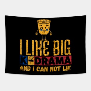 I Like Big K-Drama And I Can Not Lie Tapestry