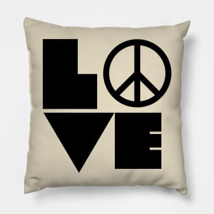 Show your LOVE of peace Pillow