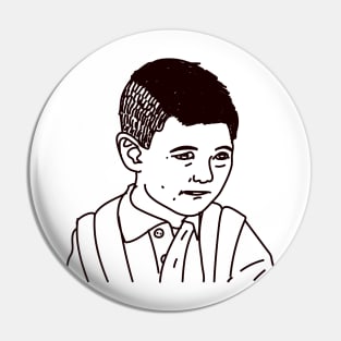 Crying Kid Meme Pin