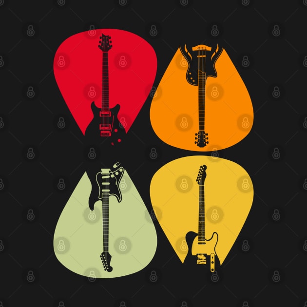 guitar pick by ShirtsShirtsndmoreShirts