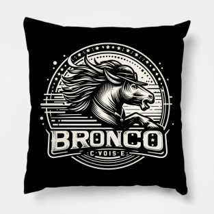 Retro Bronco Pillow