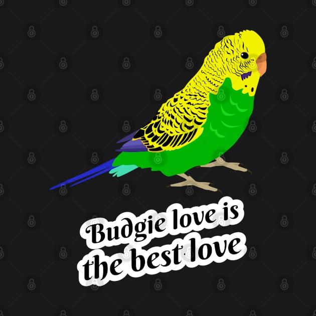 I'm A Proud Budgie Parent Budgerigar Bird Parrot Lover by Sparkles Delight