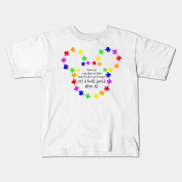 Small World Gay Pride Kids T Shirt Teepublic