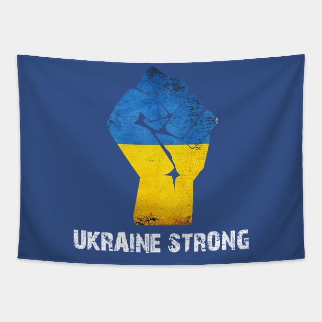 ukraine strong , freedoom Tapestry by hadlamcom