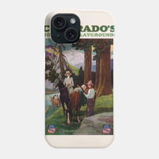 1915 Colorado Mountains Phone Case