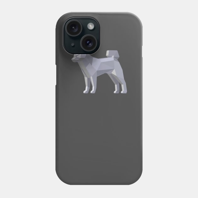 Low Poly Shiba Phone Case by kaeru