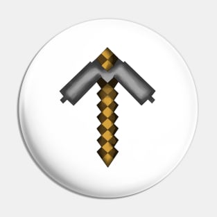 Iron Pickaxe Pin