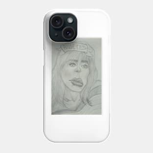 Melancholic Girl Singer Phone Case