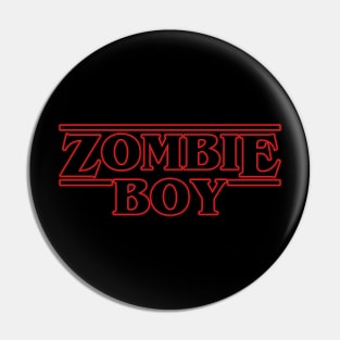 Zombie Boy Pin