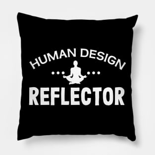 Human design reflector Pillow