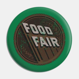 Food Fair Pin