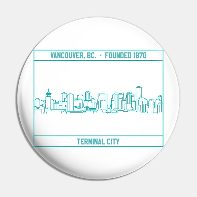 Vancouver, BC badge. Pin by scotmccormack