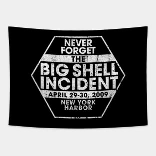 Never Forget The Big Shell Incident - MGS2 Tapestry