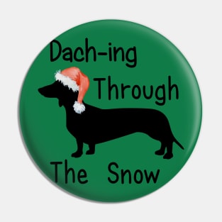 Dach-ing Through The Snow Pin