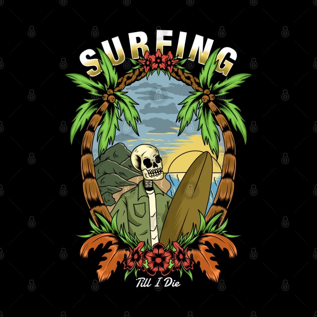 Surfing till i die by Toywuzhere