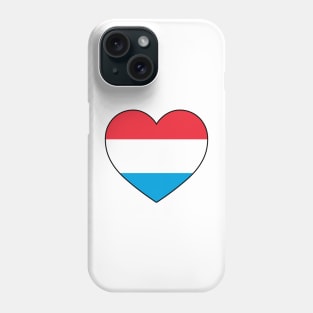 Heart - Luxembourg Phone Case