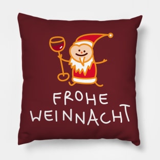 Santa Claus with wine (b) Pillow